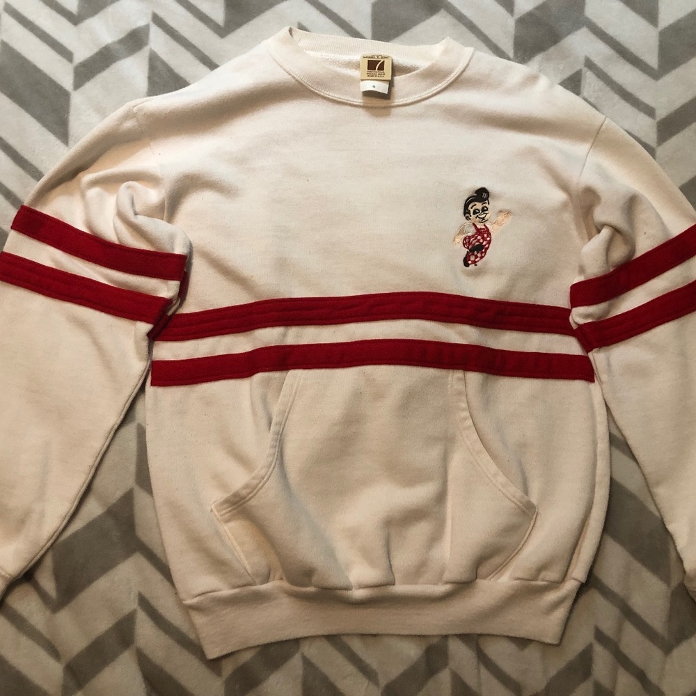 VINTAGE FRISCH'S EARLY 1980'S PULLOVER HOODIE